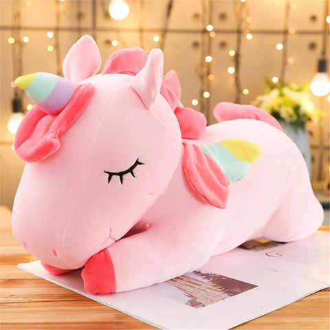 25CM Kawaii Lying Unicorn Plush Toy