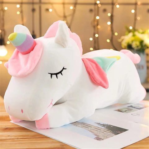 25CM Kawaii Lying Unicorn Plush Toy
