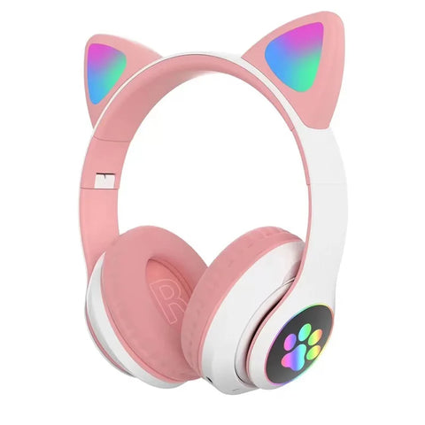 Cat Ears Bluetooth Earphones
