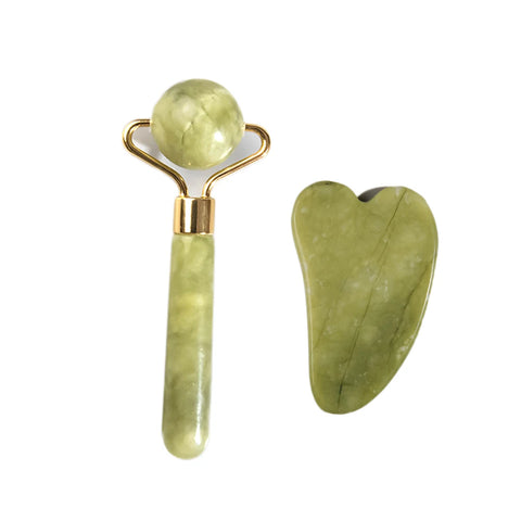 Face Roller Gua Sha Scraper Set