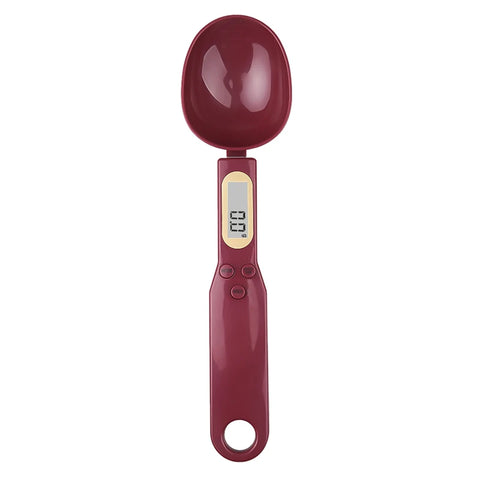 500g/0.1g Portable LCD Digital Kitchen Scale Measuring Spoon