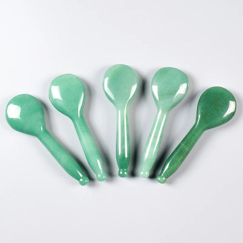 Jade Massage Wand Spoon Gua Sha Tool