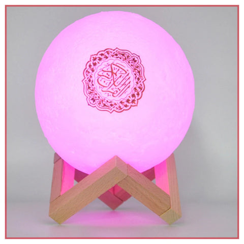 Bluetooth Speakers Wireless Muslim Night Light Touch Lamp