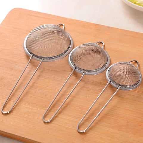 3pcs/set Stainless Steel  Wire Fine Mesh