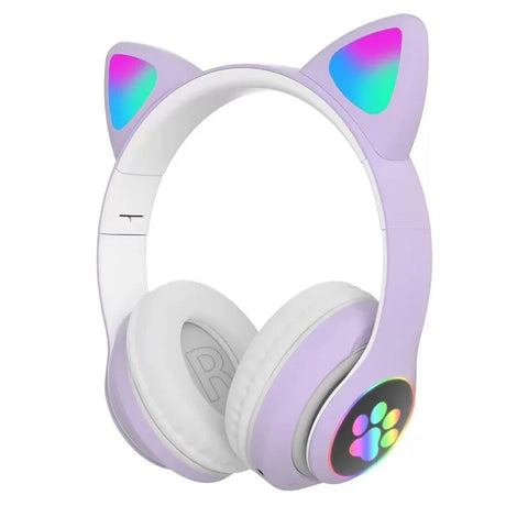 Cat Ears Bluetooth Earphones