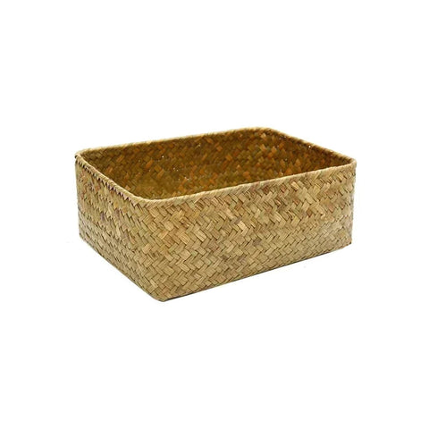 Woven Seagrass Storage Baskets