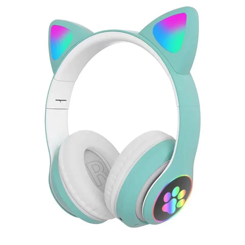 Cat Ears Bluetooth Earphones