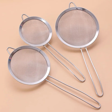 3pcs/set Stainless Steel  Wire Fine Mesh