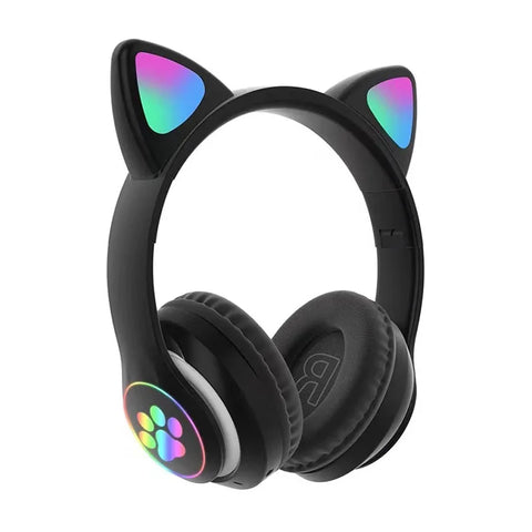 Cat Ears Bluetooth Earphones