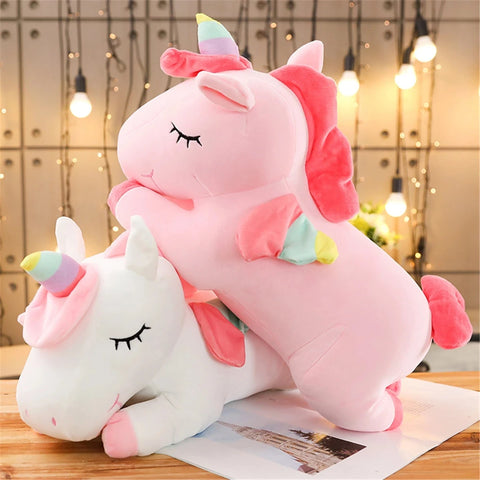 25CM Kawaii Lying Unicorn Plush Toy